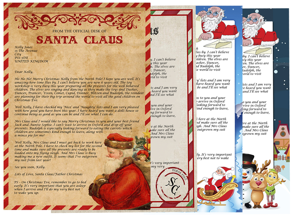 Official Letter From Santa